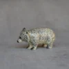 Scout House Ceramic Wombat Miniature Figurine Homewares