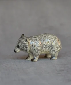 Scout House Ceramic Wombat Miniature Figurine Homewares