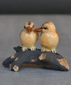 Scout House Ceramic Kookaburra Miniature Figurine Homewares