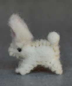 Scout Homewares Handmade Miniature Felt Bunny