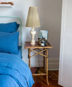 Scout House Textiles Scout Portuguese Linen Quilt Cover Set- King - Scout Blue 9 Scout House Textiles Scout Portuguese Linen Quilt Cover Set- King - Scout Blue