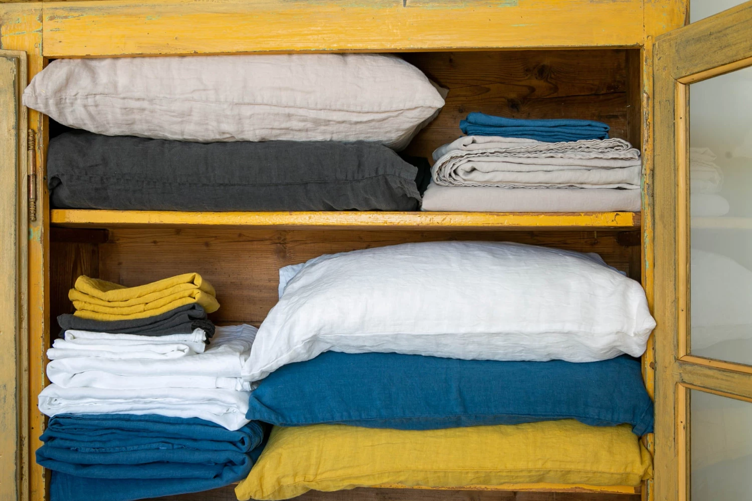 Scout House Scout Portuguese Linen European Pillowcase- LINEN 5 Scout House Scout Portuguese Linen European Pillowcase- LINEN