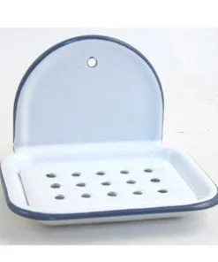 Scout Homewares Classic Crescent Top Enamel Soap Dish