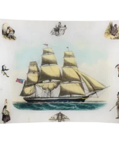 Gifts John Derian Scrapbook Boat Sailing Right Tray