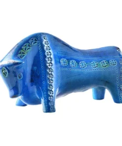Bitossi Italy Ceramic Bull Figure