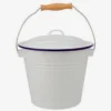 Falcon Enamelware Falcon Enamel Bucket With Lid Homewares