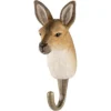 Scout House Homewares Hand Carved Wooden Wall Hook - Kangaroo