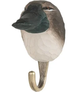 Scout House Hand Carved Wooden Wall Hook - Platypus Homewares