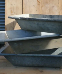 Scout Vintage Zinc Steel Dough Bowl