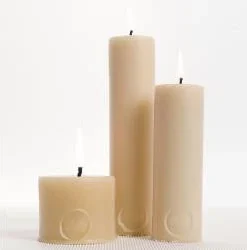 Scout Homewares Queen B Solid Beeswax Pillar Candle 15cm