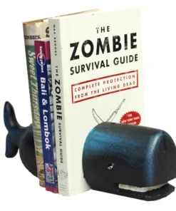 Scout Homewares Cast Iron Whale Bookends