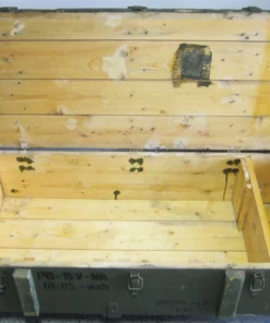 Scout House Vintage Army Trunk On Castors