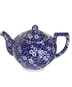 Burleigh UK Blue Calico - Teapot Kitchenware