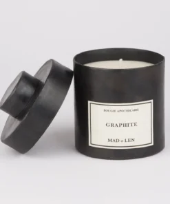 MAD ET LEN - SCENTED CANDLE - GRAPHITE- 300g Home Fragrance