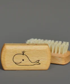 Nail Brush With Whale By Redecker Homewares