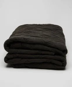 Scout Portier Cotton EUROPEAN PILLOWCASE- Noir Textiles 9 Scout Portier Cotton EUROPEAN PILLOWCASE- Noir Textiles