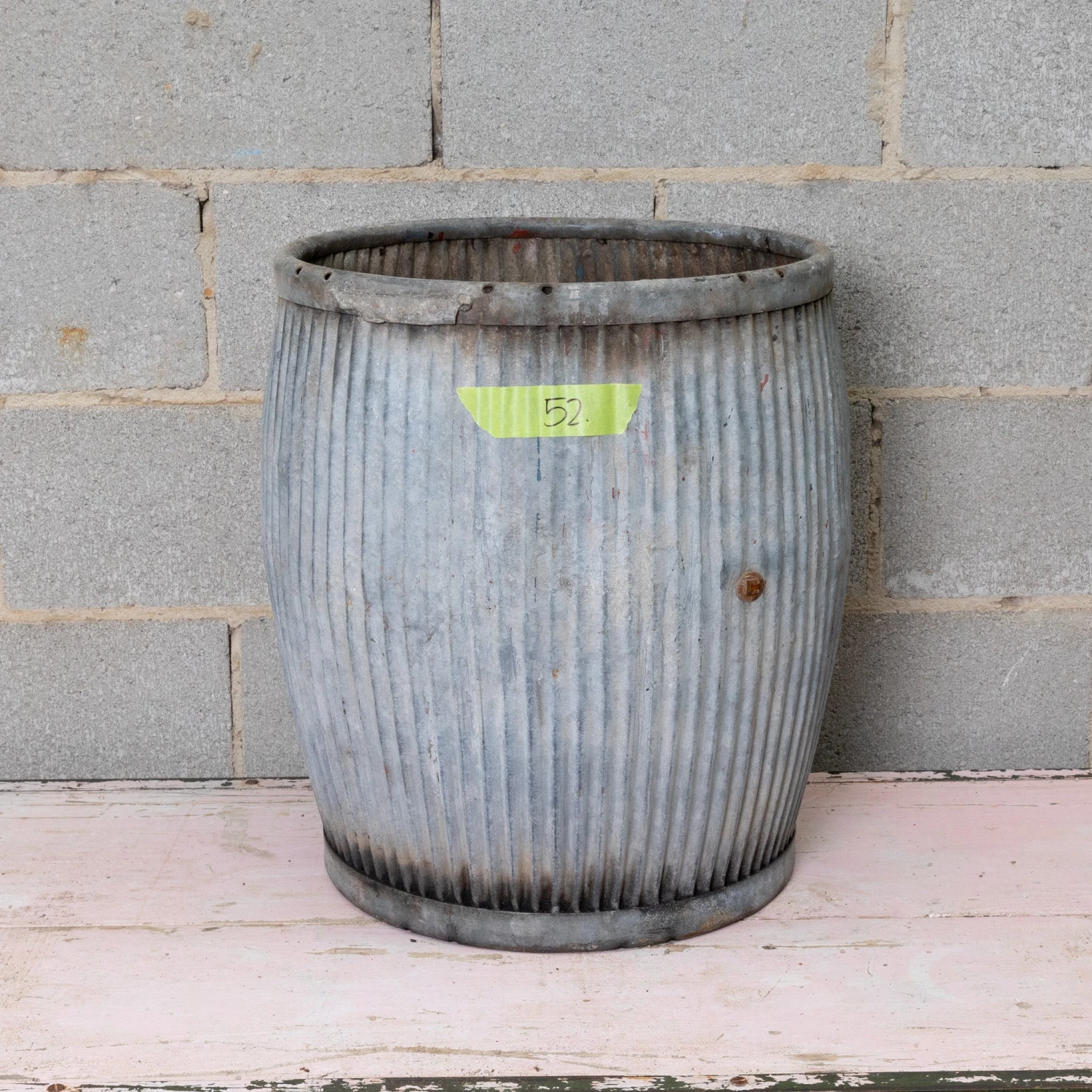 Scout House Authentic Early 20th Century Vintage Dolly Tub #52 3 Scout House Authentic Early 20th Century Vintage Dolly Tub #52