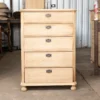 Scout House Vintage European Pine Drawers- Tall Boy
