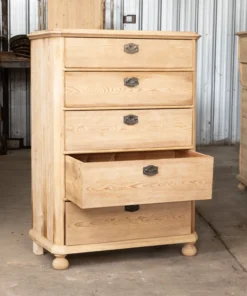 Scout House Vintage European Pine Drawers- Tall Boy