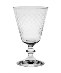 Scout Homewares Wine Glass- European Made- Diamond Engraved
