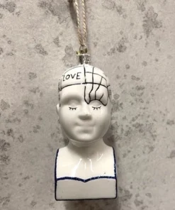 Scout Mercury Glass Phrenology Head Gifts