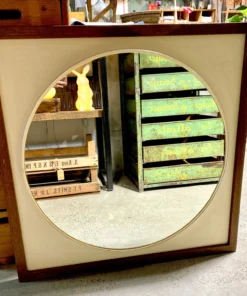 Scout House Furniture Vintage French Mid-Century Mirror