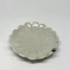 Bridget Bodenham - White Flower Dish Silver Pearl Gifts