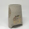 Bridget Bodenham - Small Cylindrical Vase - Rustic Gold Gifts 2 Bridget Bodenham - Small Cylindrical Vase - Rustic Gold Gifts