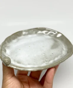 Bridget Bodenham Pearl Oval Dish Grey Gifts