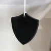 Scout Paper Boat Press Hanging Shield Decoration - Black