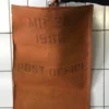 Scout Vintage Linen Mail Bag From Belgium