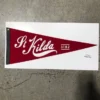 Scout Pennant St Kilda In Red And Grey