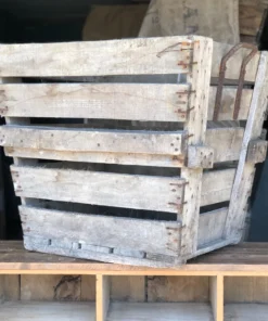 Scout ANTIQUE VINTAGE WOODEN CHAMPAGNE CRATE # 2
