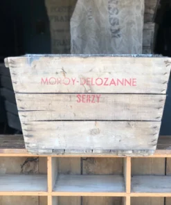 Scout ANTIQUE VINTAGE WOODEN CHAMPAGNE CRATE # 3 Gifts