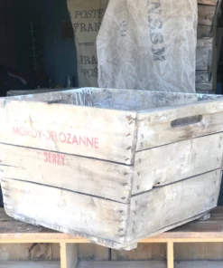 Scout ANTIQUE VINTAGE WOODEN CHAMPAGNE CRATE # 3 Gifts