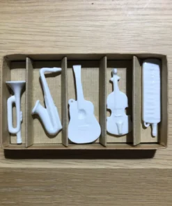 Scout House Japanese Porcelain Musical Instruments