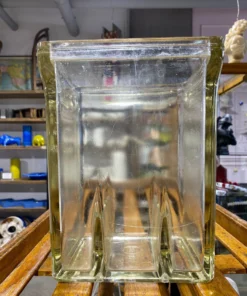 Scout House Gifts Antique Glass Battery Case Jar- USA WILLARD