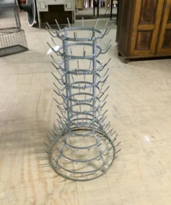 Scout Gifts Vintage French Zinc Bottle Drying Rack