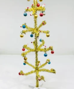 Scout VICTORIAN TINSEL TREE - GOLD Homewares