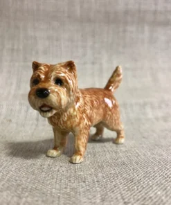 Scout House Homewares Ceramic Light Cairn Terrier Miniature Figurine