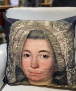 Vox Populi Portrait Cushion No 31- 60 X 60