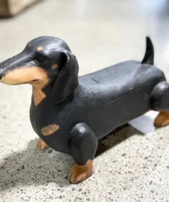 Scout Nostalgic Dachshund Wooden Dog Figure Homewares