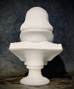 Egregia 22cm SHAKESPEARE ALABASTER BUST 9 Egregia 22cm SHAKESPEARE ALABASTER BUST