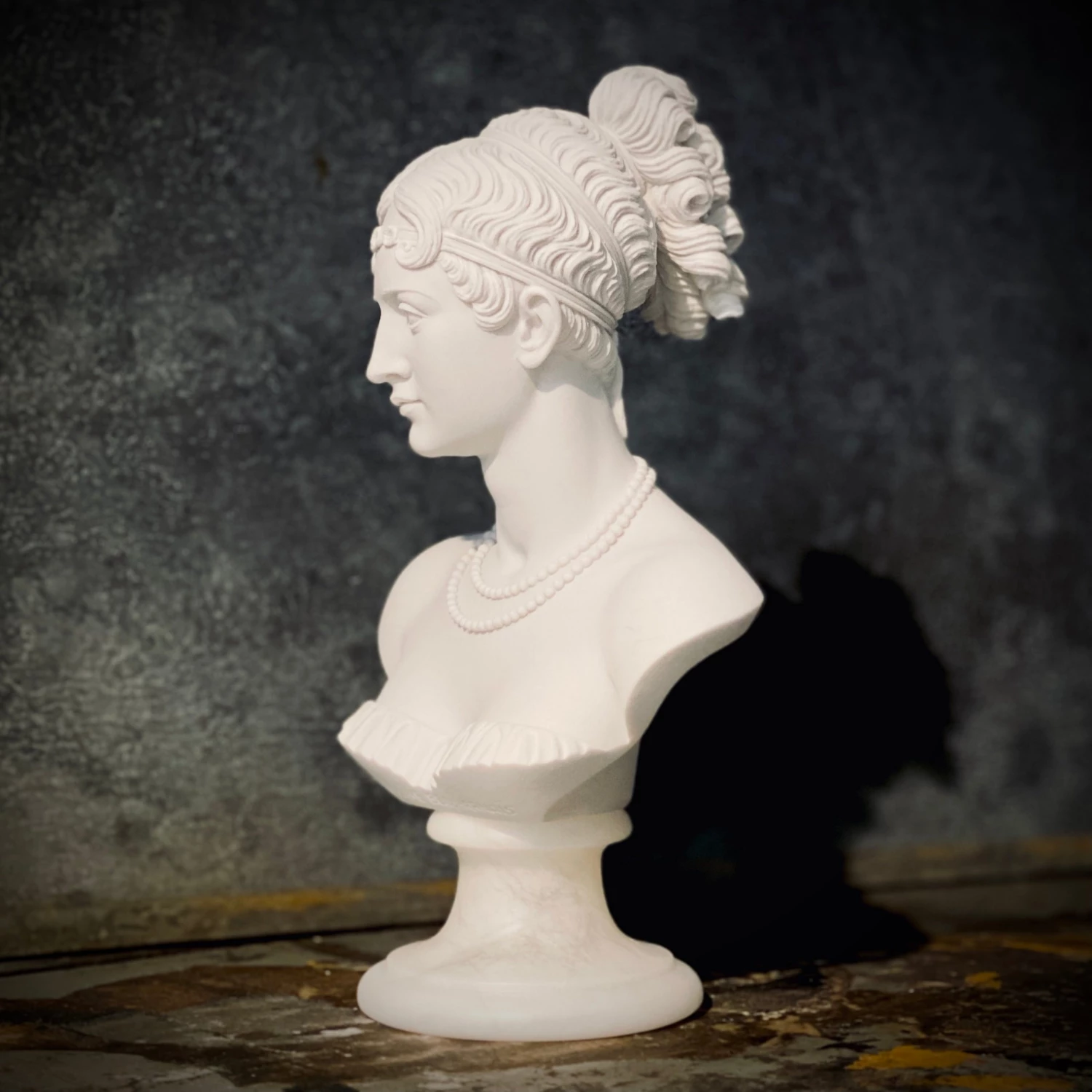 Egregia 22cm JOSEPHINE BEAUHARNAIS ALABASTER BUST Gifts 4 Egregia 22cm JOSEPHINE BEAUHARNAIS ALABASTER BUST Gifts