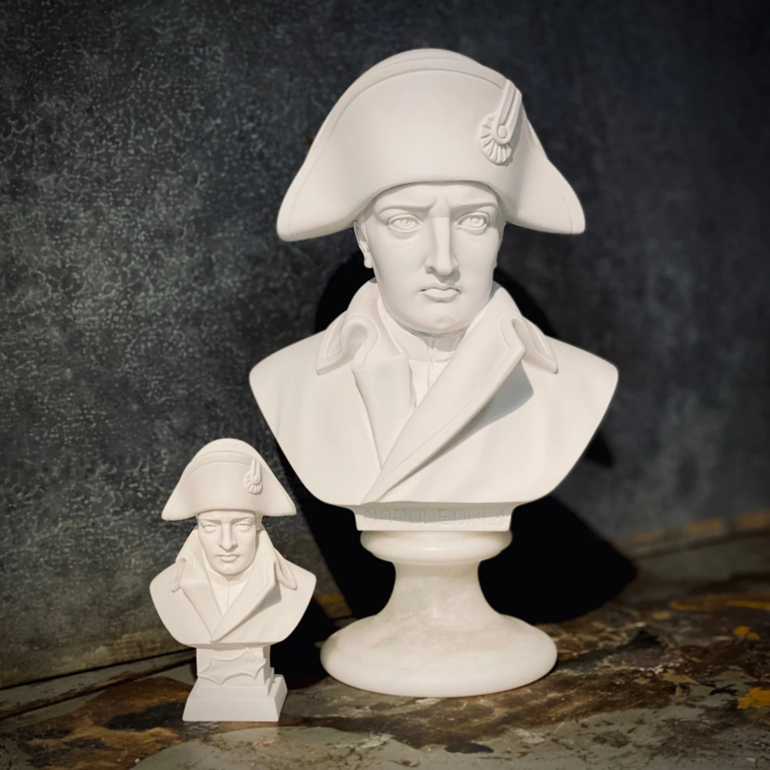 Egregia 11cm NAPOLEON ALABASTER BUST 6 Egregia 11cm NAPOLEON ALABASTER BUST