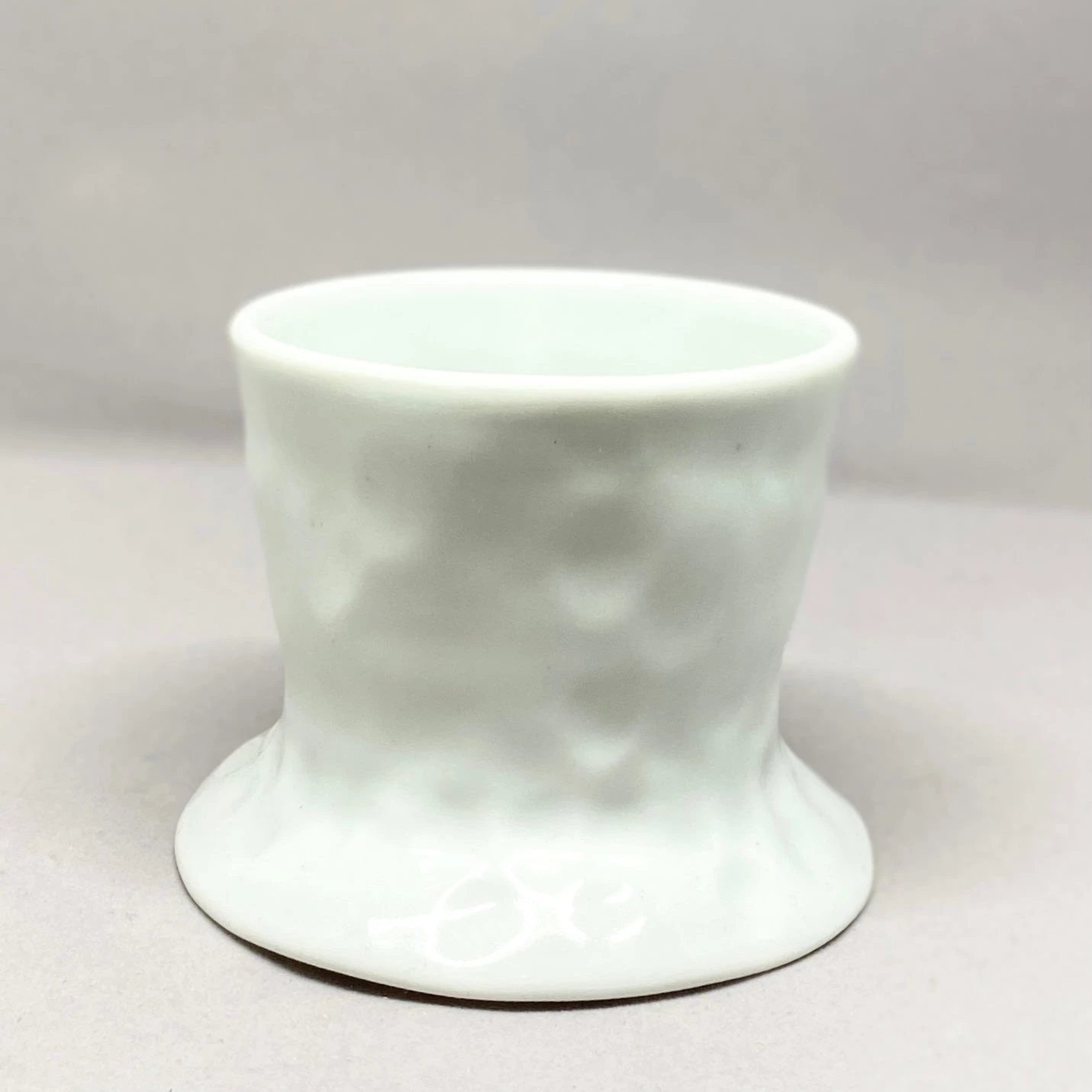 White Egg Cup - Bridget Bodenham Gifts 4 White Egg Cup - Bridget Bodenham Gifts