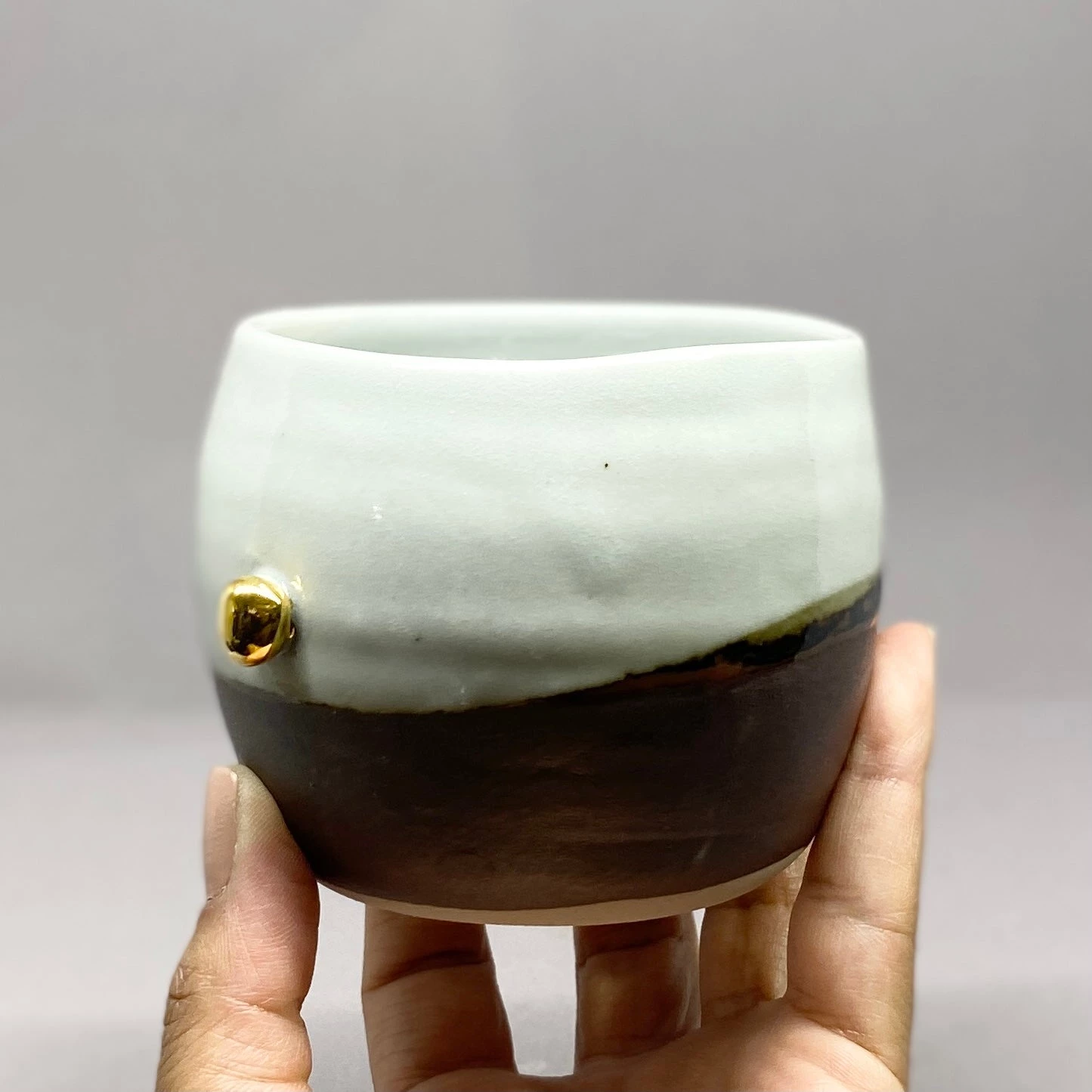 Scout House Gifts Medium Bowl With Gold Dot - Bridget Bodenham 4 Scout House Gifts Medium Bowl With Gold Dot - Bridget Bodenham