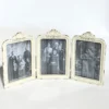 Scout Ivory Hinged Triptych Frame Gifts