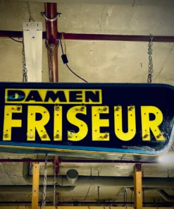 Scout House Vintage DAMEN FRISEUR (Ladies Hairdresser) Sign Gifts