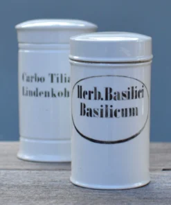 Scout House Kitchenware Vintage Ceramic Apothecary Canister